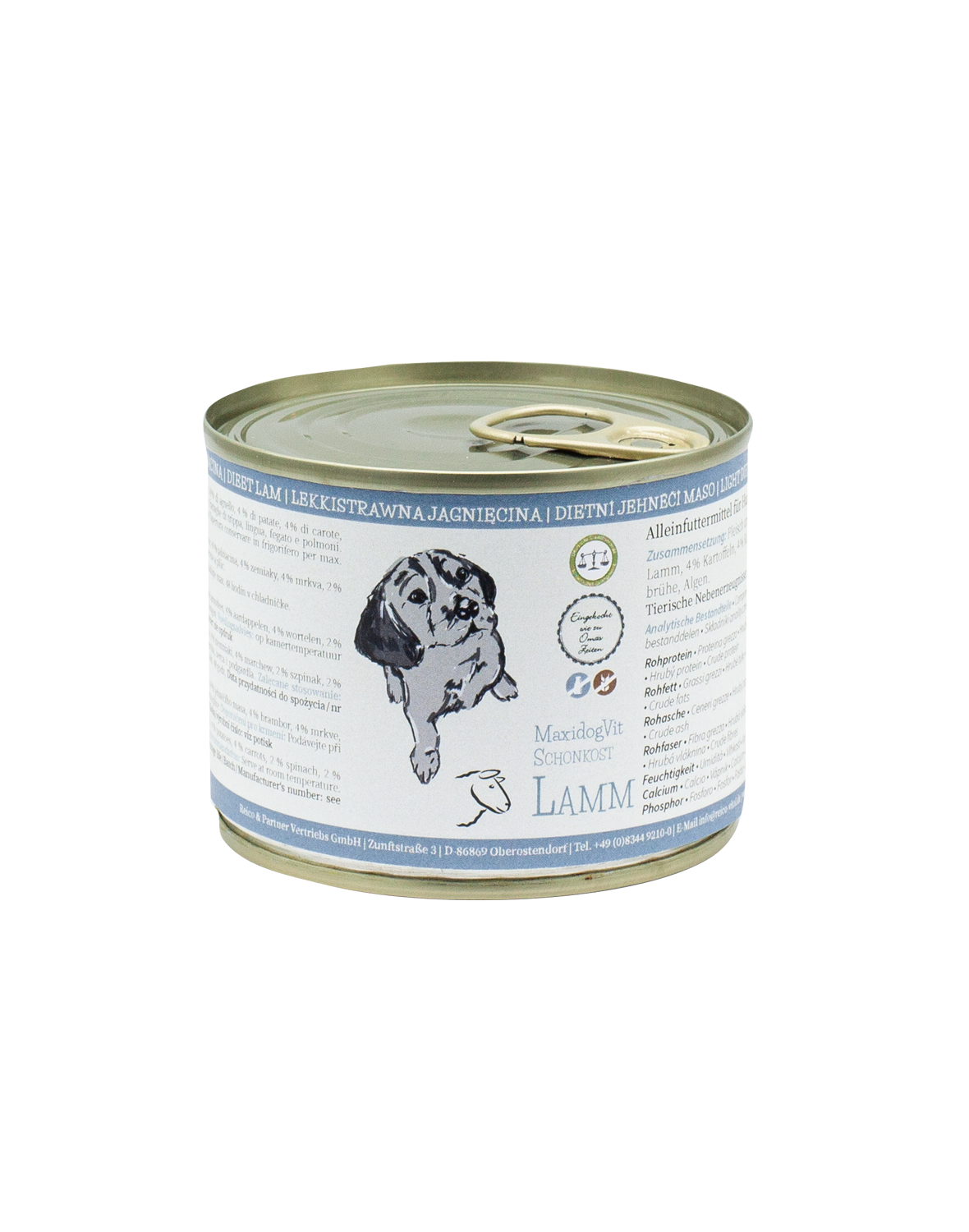 MaxidogVit Light Diet Lamb 800g